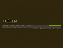 Tablet Screenshot of luxethika.com